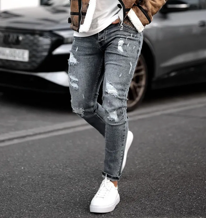 Men's stylish denim jeans