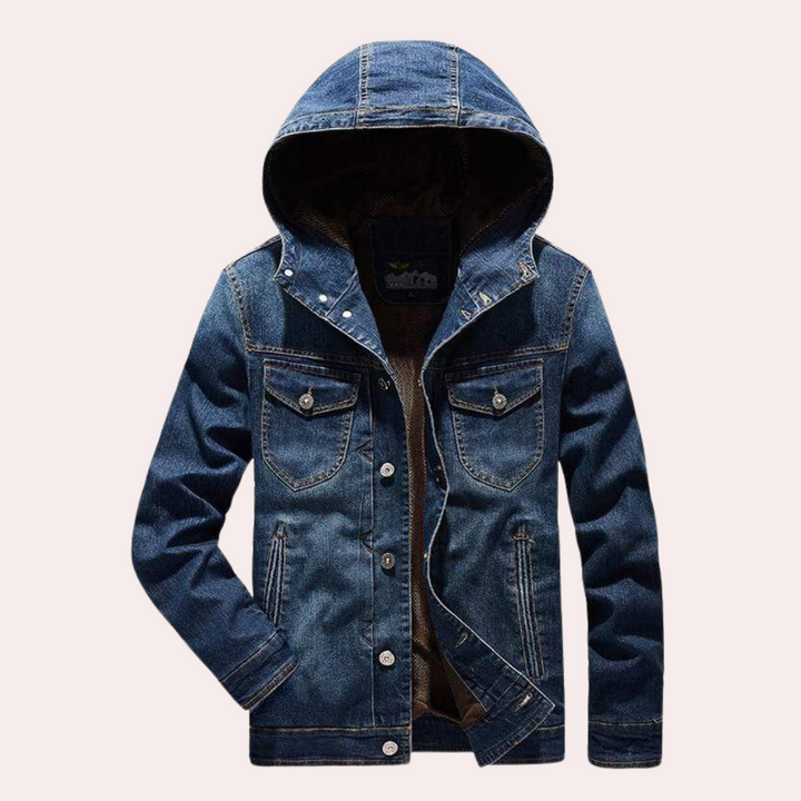 Men's stylish denim jacket in casual style