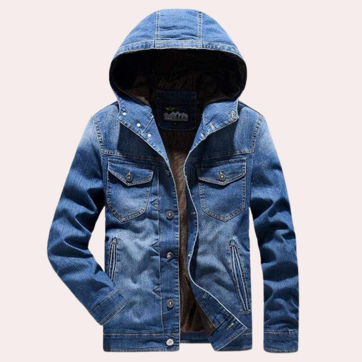 Men's stylish denim jacket in casual style