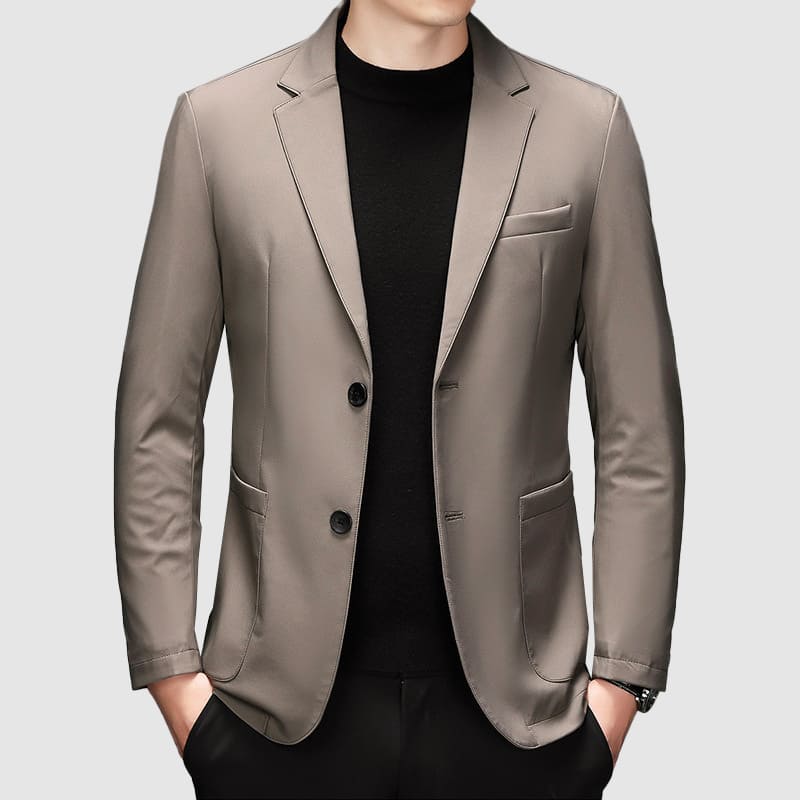 Men's casual down winter blazer