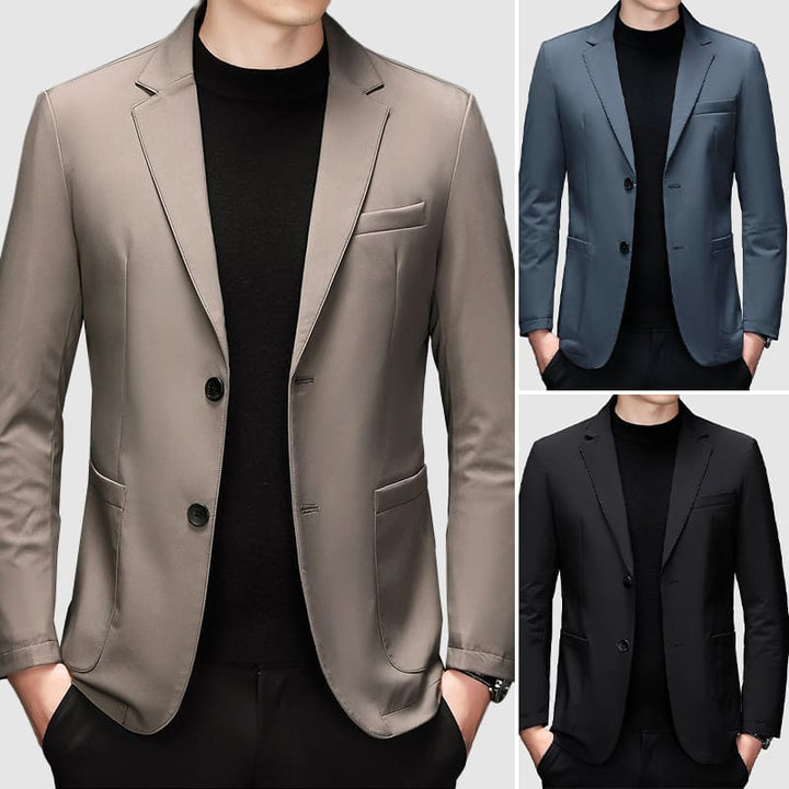 Men's casual down winter blazer