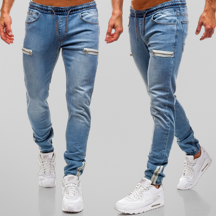 Men's casual straight leg pants