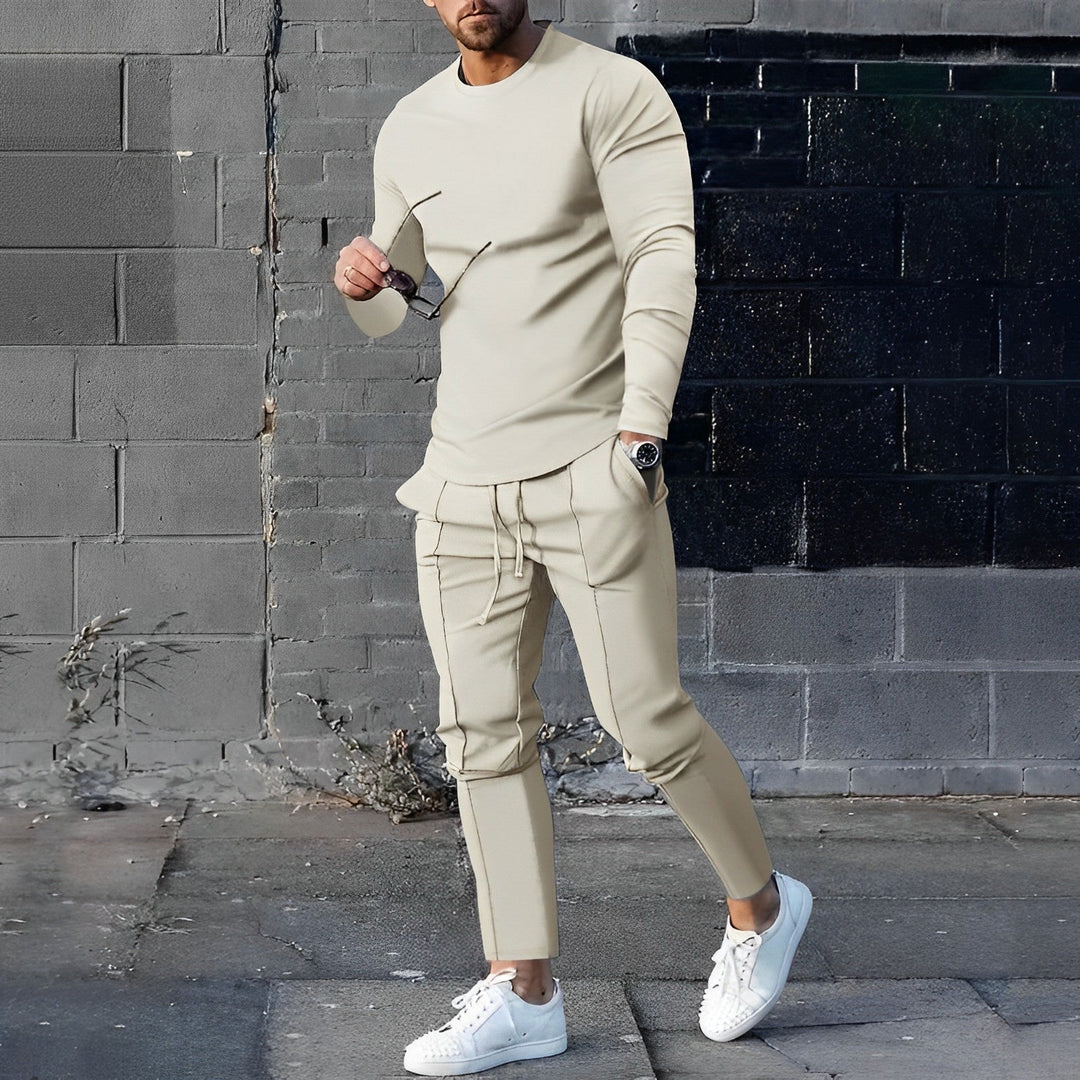 Sweater and Stretch Pants Set