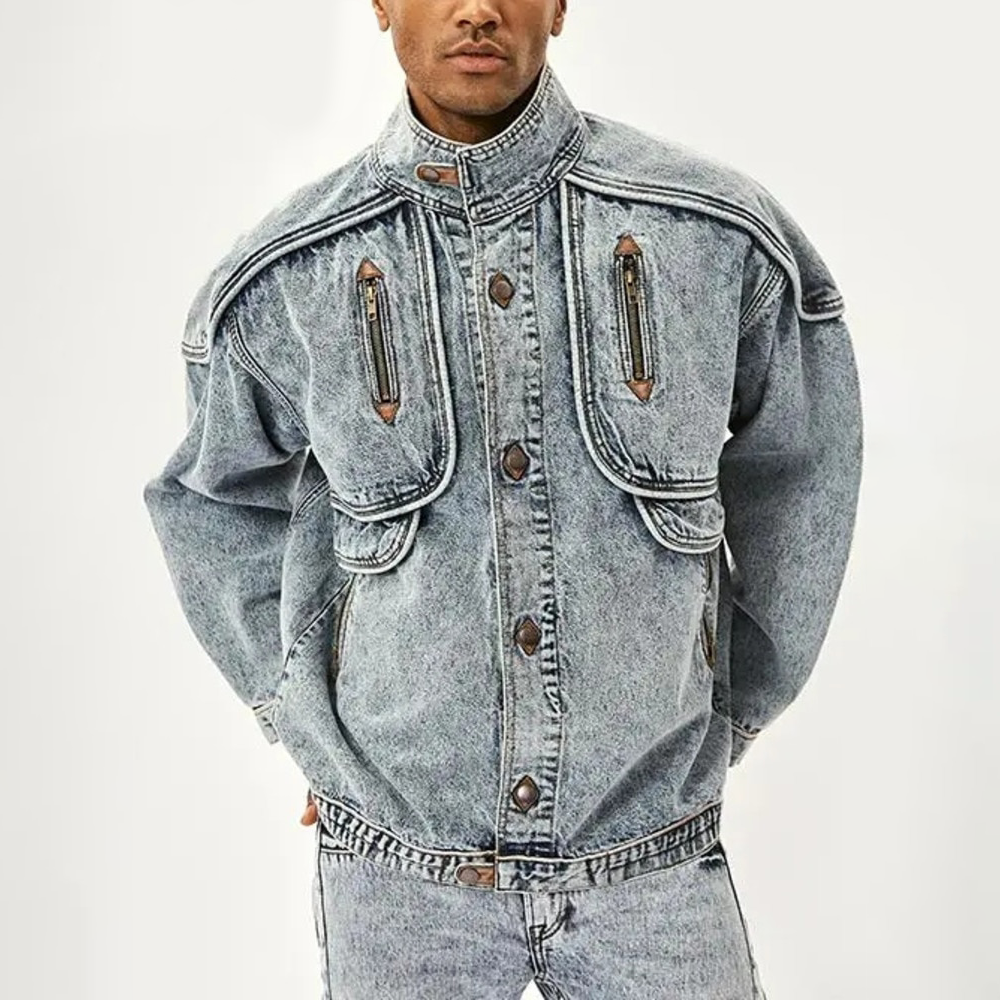 Men's vintage denim jacket