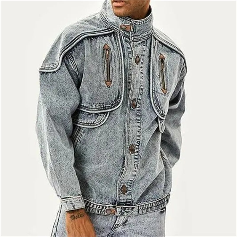 Men's vintage denim jacket