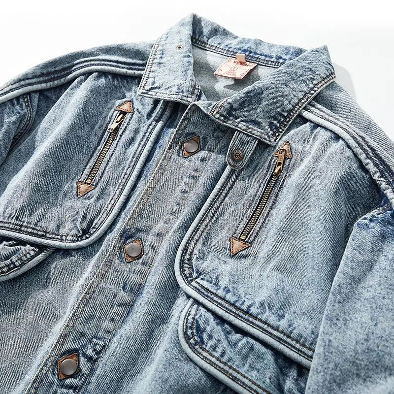 Men's vintage denim jacket