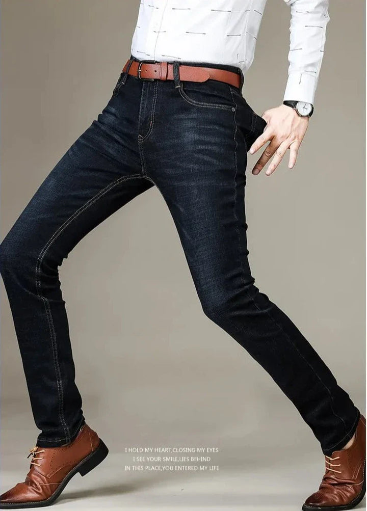 Men's classic jeans for business casual wear