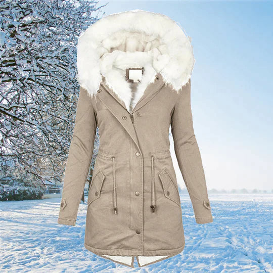 Women's  long sleeve warm winter coat