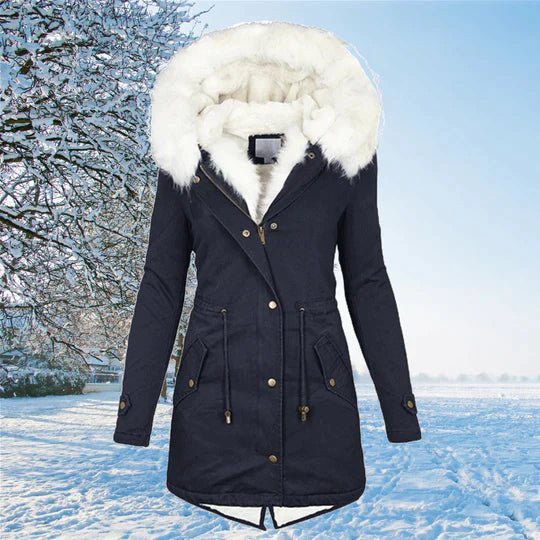 Women's  long sleeve warm winter coat